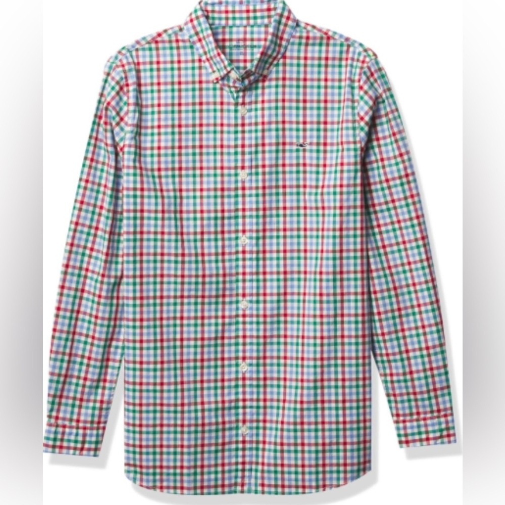 Vineyard vine whale button down dress shirt